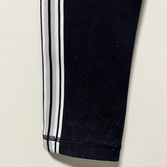 TNA Women’s High-Rise Leggings Size S Black with White Stripes - Picture 10 of 12